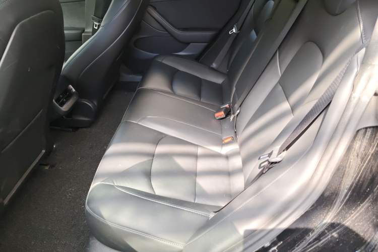 Used Tesla Model 3 2021 Revised Version Standard Range Rear-Wheel Drive Upgraded Edition 3D1 Left Rear Seat