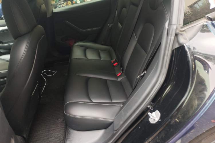 Used Tesla Model 3 2021 Standard Range Rear-Wheel Drive Upgraded Version 3D6 Left Rear Seat