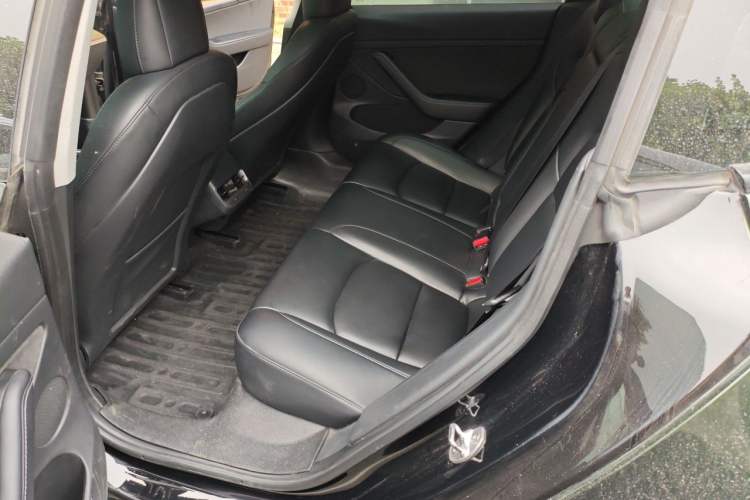 Used Tesla Model 3 2021 Standard Range Rear-Drive Upgraded Version Left Rear Seat