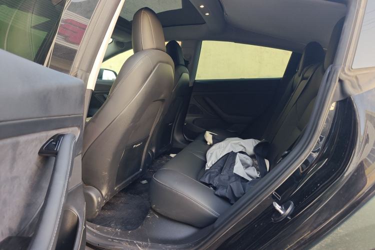 Used Tesla Model 3 2021 Standard Range Rear-Drive Upgraded Version Left Rear Seat