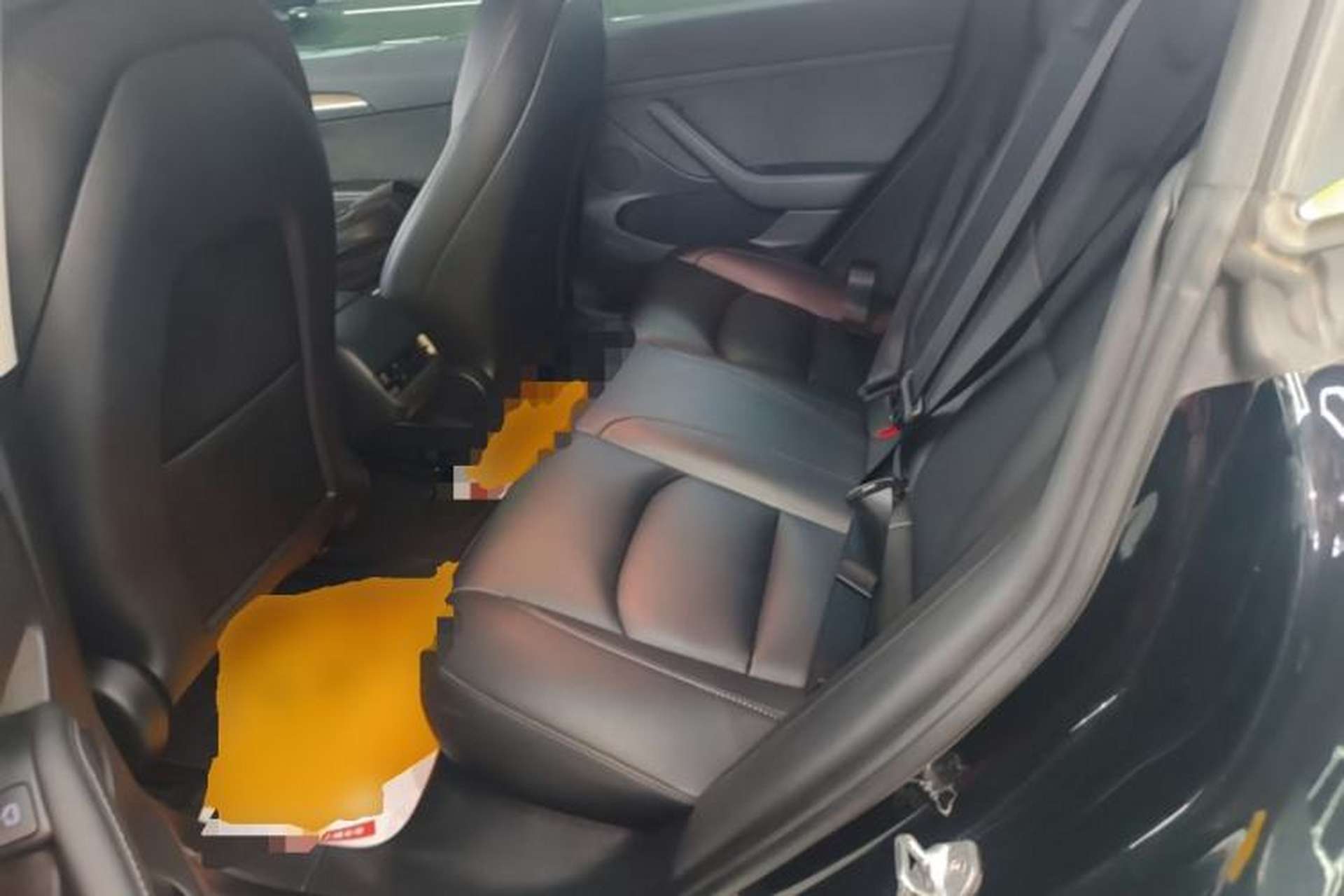 Used Tesla Model 3 2021 Revised Version Standard Range Rear-Wheel Drive Upgraded Edition 3D1 Left Rear Seat