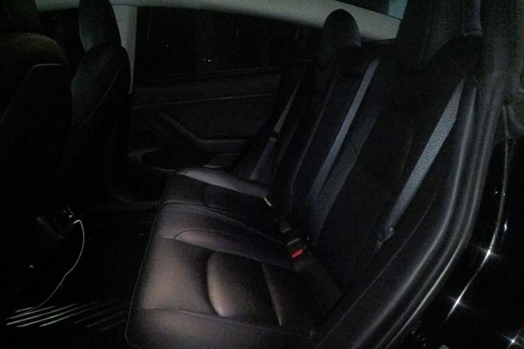 Used Tesla Model 3 2021 Standard Range Rear-Wheel Drive Upgraded Version 3D6 Left Rear Seat