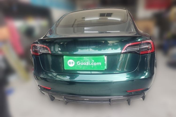 Used Tesla Model 3 2021 Revised Version II – Performance High-Performance All-Wheel-Drive Edition Rear