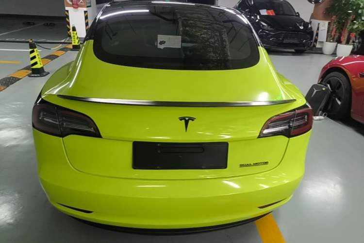Used Tesla Model 3 2021 Performance High-Performance All-Wheel-Drive Version Rear