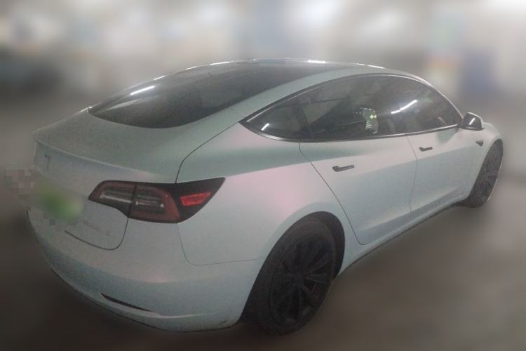 Used Tesla Model 3 2021 Revised Version Standard Range Rear-Wheel Drive Upgraded Edition 3D1 Rear Right 45 Deg