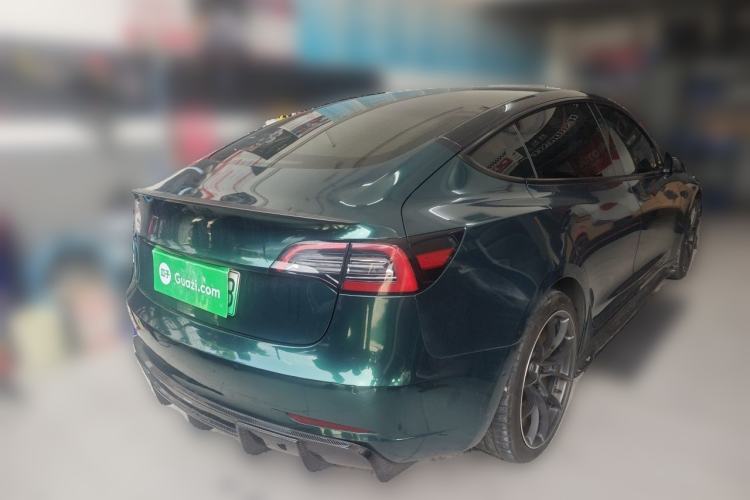 Used Tesla Model 3 2021 Revised Version II – Performance High-Performance All-Wheel-Drive Edition Rear Right 45 Deg