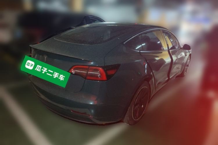 Used Tesla Model 3 2021 Standard Range Rear-Wheel Drive Upgraded Version 3D6 Rear Right 45 Deg