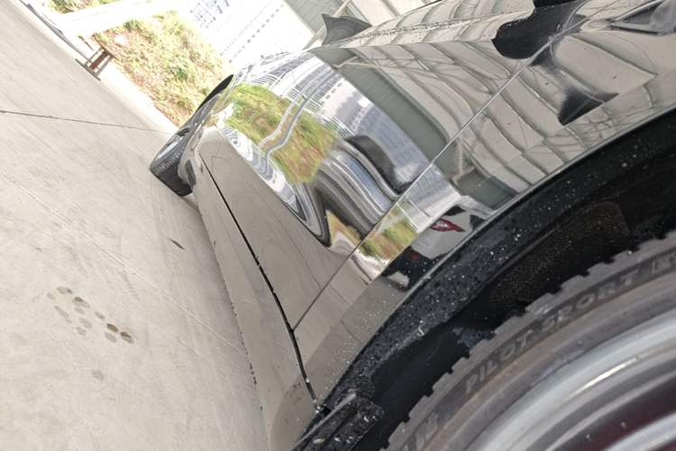Used Tesla Model 3 2021 Performance High-Performance All-Wheel-Drive Version Right Side Sill