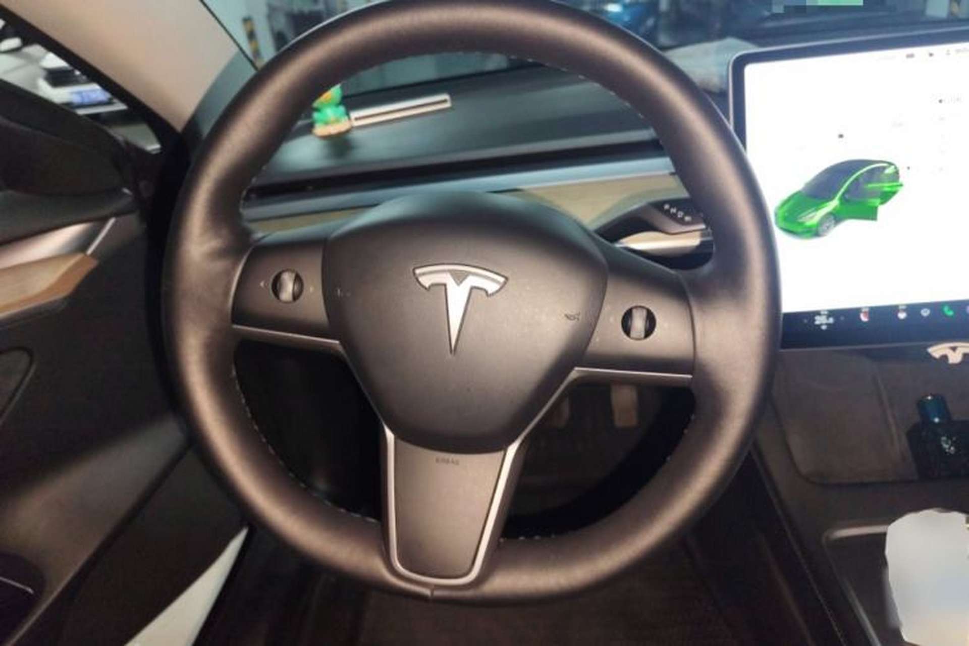Used Tesla Model 3 2021 Revised Version Standard Range Rear-Wheel Drive Upgraded Edition 3D1 Steering Wheel