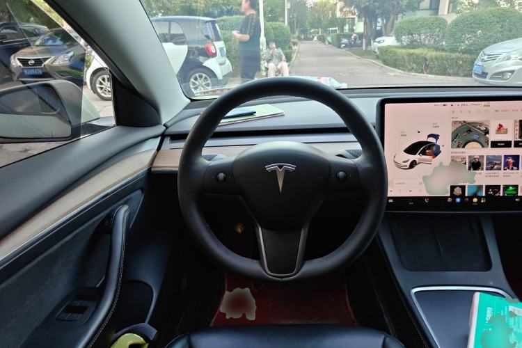 Used Tesla Model 3 2021 Revised Version Standard Range Rear-Wheel Drive Upgraded Edition 3D1 Steering Wheel