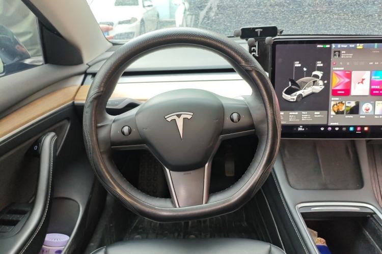 Used Tesla Model 3 2021 Standard Range Rear-Drive Upgraded Version Steering Wheel