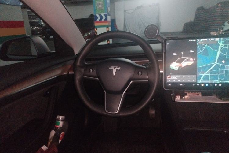 Used Tesla Model 3 2021 Revised Version Standard Range Rear-Wheel Drive Upgraded Edition 3D1 Steering Wheel