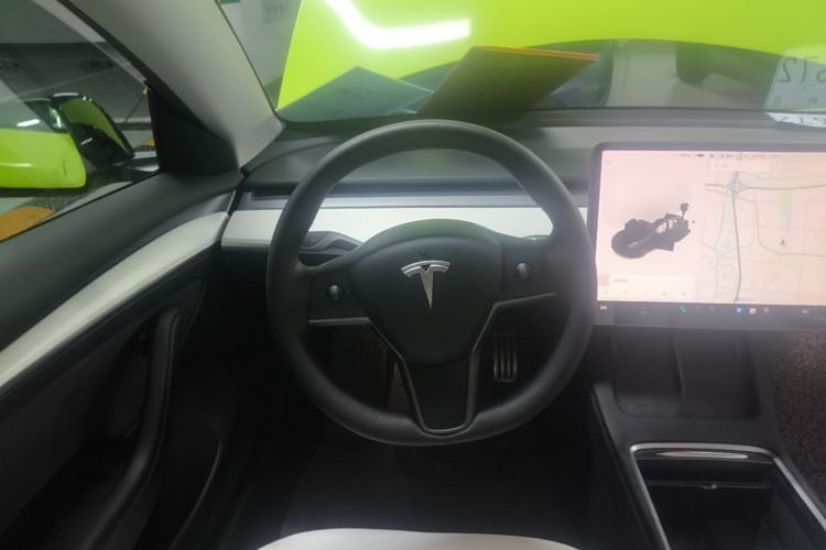 Used Tesla Model 3 2021 Performance High-Performance All-Wheel-Drive Version Steering Wheel