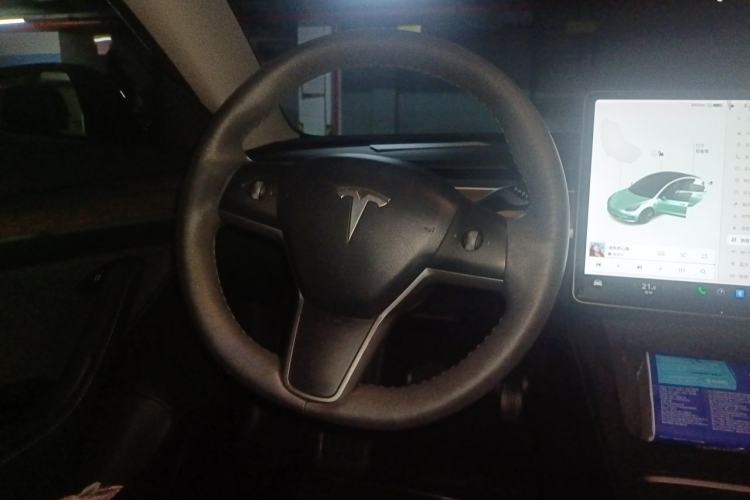 Used Tesla Model 3 2021 Standard Range Rear-Wheel Drive Upgraded Version 3D6 Steering Wheel