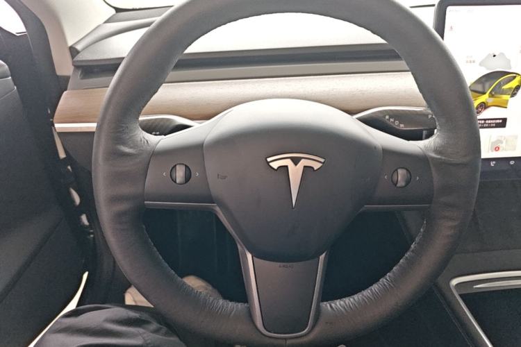 Used Tesla Model 3 2021 Performance High-Performance All-Wheel-Drive Version Steering Wheel