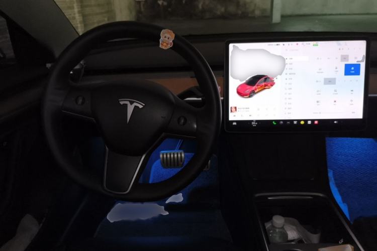 Used Tesla Model 3 2021 Performance High-Performance All-Wheel-Drive Version 3D6 Steering Wheel