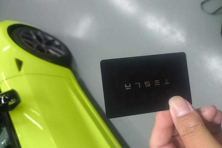 Used Tesla Model 3 2021 Performance High-Performance All-Wheel-Drive Version Vehicle Key