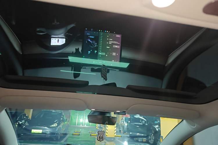 Used Tesla Model 3 2021 Revised Version Standard Range Rear-Wheel Drive Upgraded Edition 3D1 Headliner