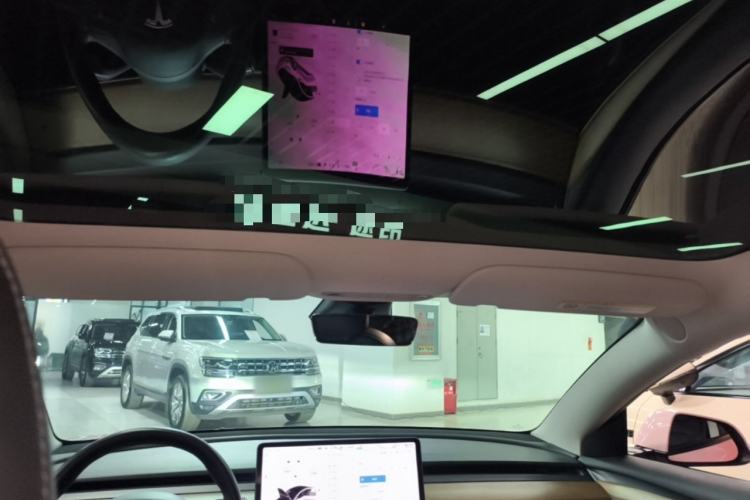 Used Tesla Model 3 2021 Revised Version Standard Range Rear-Wheel Drive Upgraded Edition 3D1 Headliner