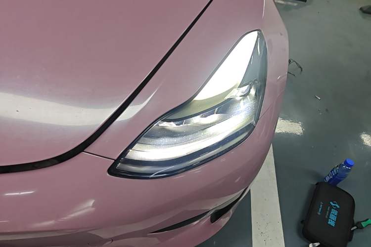 Used Tesla Model 3 2021 Revised Version Standard Range Rear-Wheel Drive Upgraded Edition 3D1 Left Front Headlight
