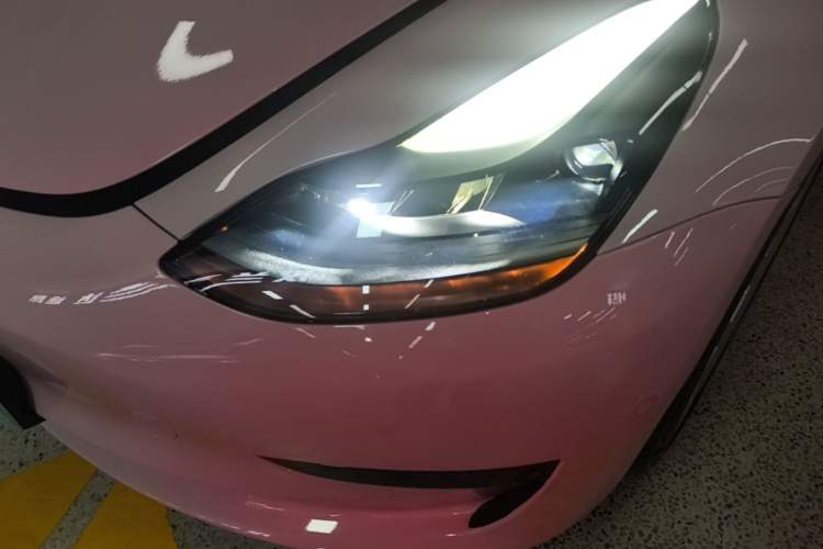 Used Tesla Model 3 2021 Revised Version Standard Range Rear-Wheel Drive Upgraded Edition 3D1 Left Front Headlight
