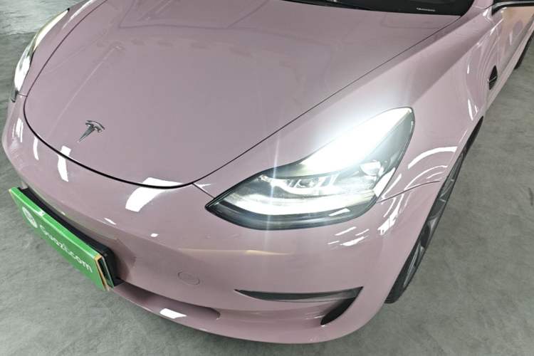 Used Tesla Model 3 2021 Revised Performance Version with All-Wheel Drive 3D1 Left Front Headlight