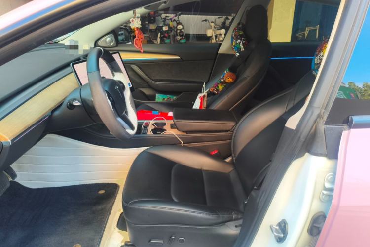 Used Tesla Model 3 2021 Revised Version Standard Range Rear-Wheel Drive Upgraded Edition 3D1 Left Front Seat