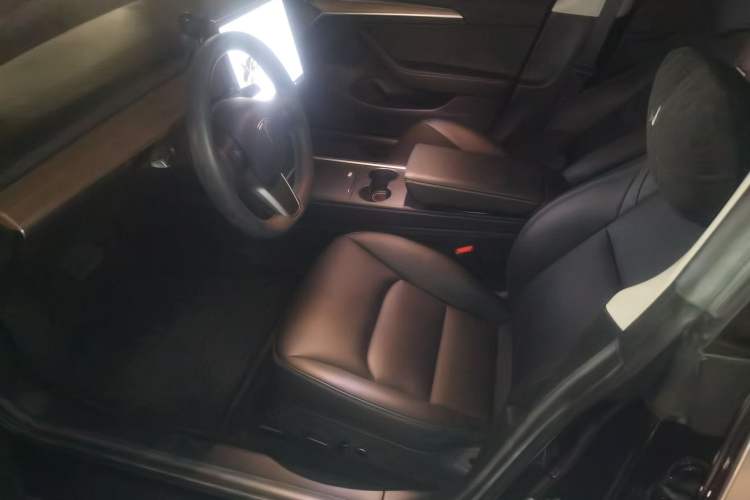 Used Tesla Model 3 2021 Revised Version Standard Range Rear-Wheel Drive Upgraded Edition 3D1 Left Front Seat
