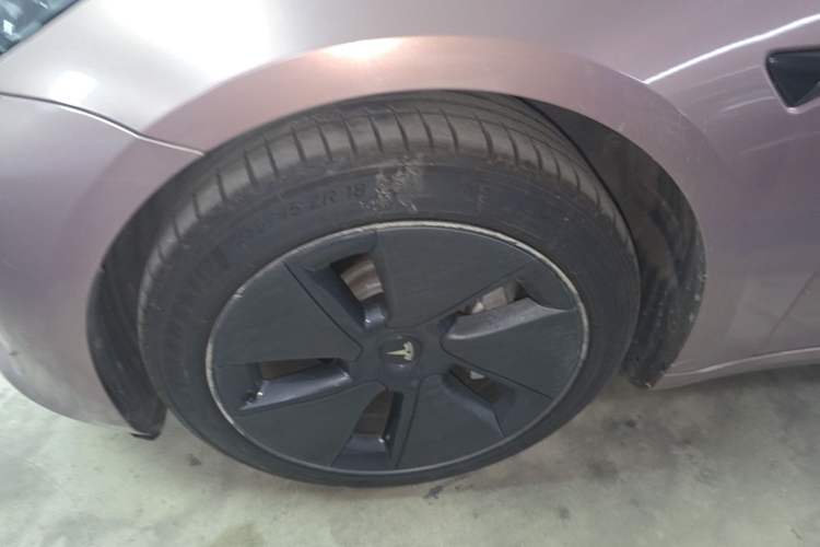 Used Tesla Model 3 2021 Standard Range Rear-Drive Upgraded Version Left Front Wheel Hub