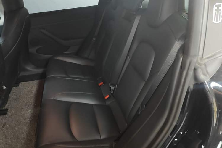 Used Tesla Model 3 2021 Revised Version Standard Range Rear-Wheel Drive Upgraded Edition 3D1 Left Rear Seat