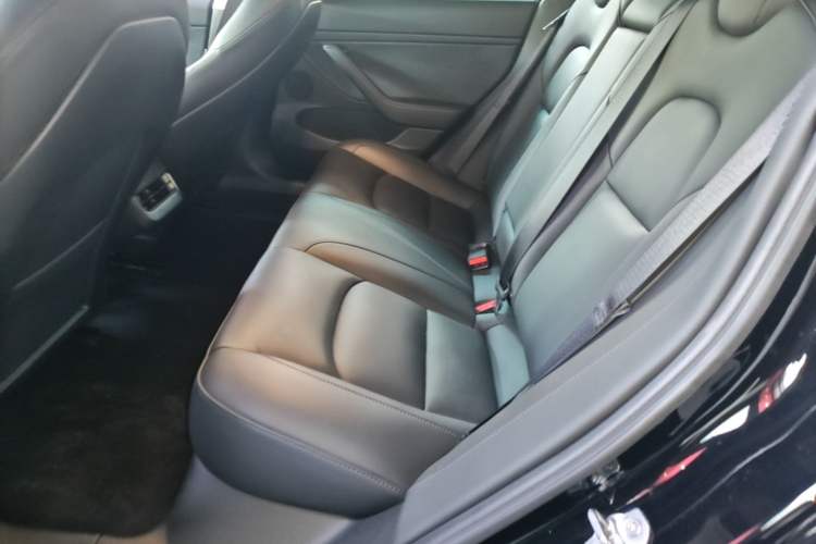 Used Tesla Model 3 2021 Standard Range Rear-Drive Upgraded Version Left Rear Seat