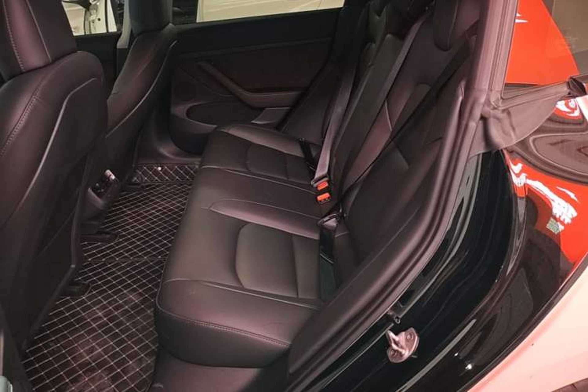 Used Tesla Model 3 2021 Standard Range Rear-Wheel Drive Upgraded Version 3D6 Left Rear Seat