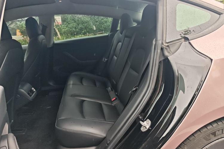 Used Tesla Model 3 2021 Standard Range Rear-Drive Upgraded Version Left Rear Seat