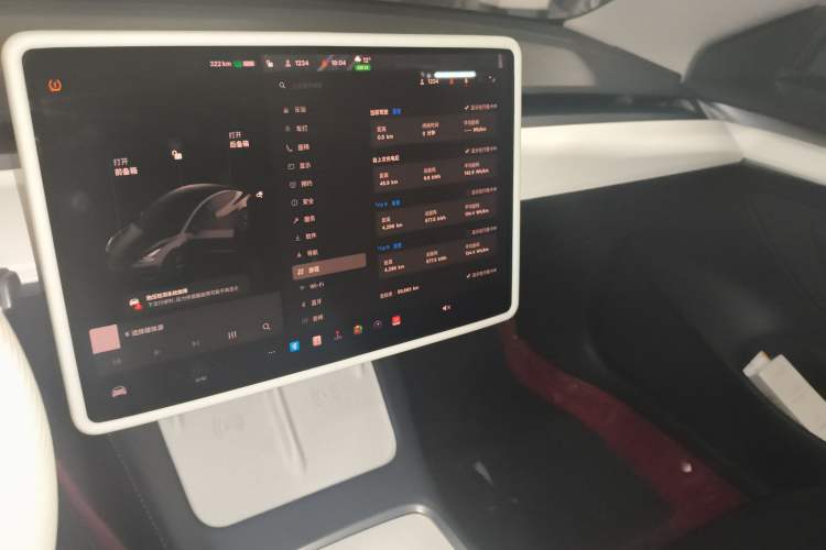 Used Tesla Model 3 2021 Standard Range Rear-Wheel Drive Upgraded Version 3D6 Audio And AC Panel