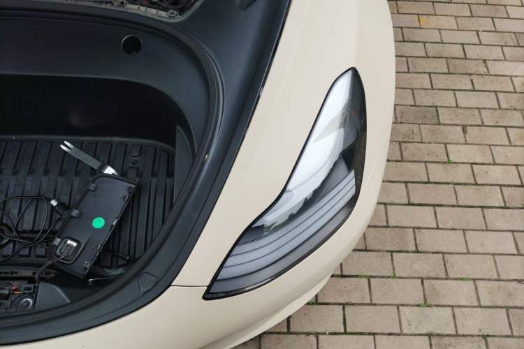 Used Tesla Model 3 2021 Revised Version Standard Range Rear-Wheel Drive Upgraded Edition 3D1 Engine Bay Left