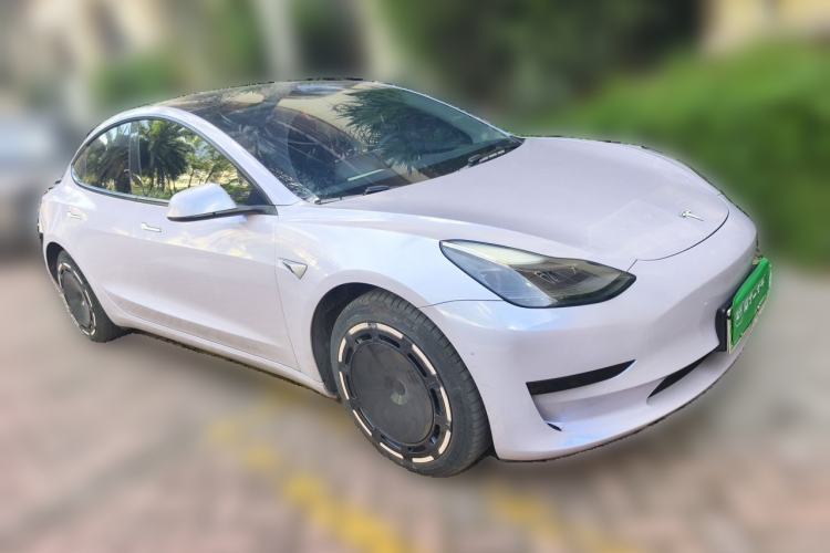Used Tesla Model 3 2021 Standard Range Rear-Wheel Drive Upgraded Version 3D6 Front Right 45 Deg
