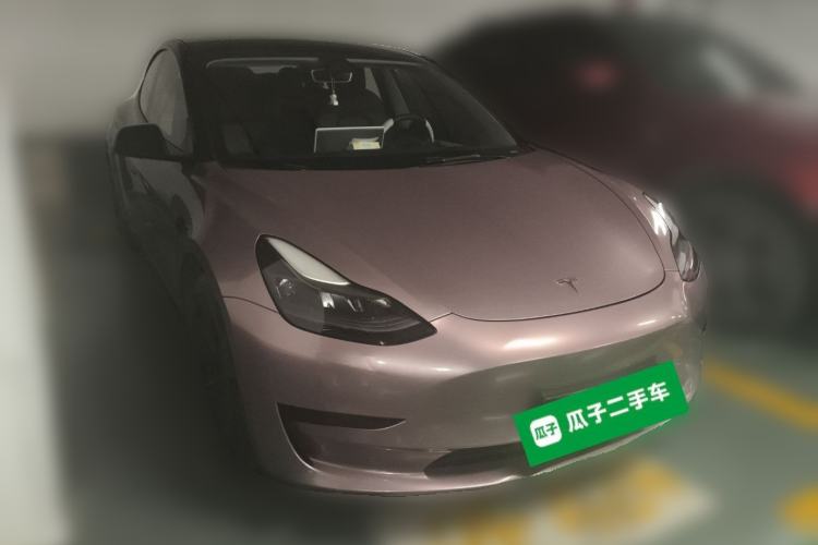 Used Tesla Model 3 2021 Standard Range Rear-Wheel Drive Upgraded Version 3D6 Front Right 45 Deg