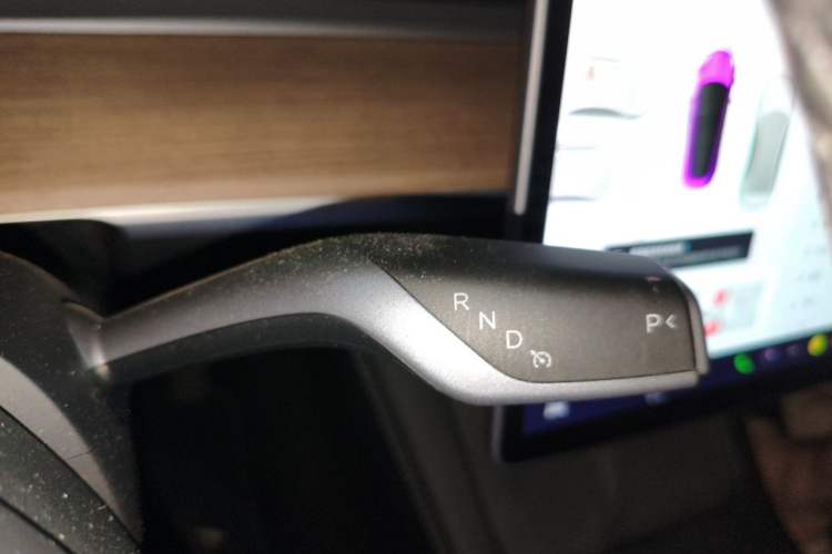 Used Tesla Model 3 2021 Revised Version Standard Range Rear-Wheel Drive Upgraded Edition 3D1 Gear Lever