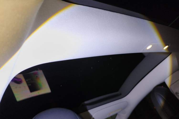 Used Tesla Model 3 2021 Revised Version Standard Range Rear-Wheel Drive Upgraded Edition 3D1 Headliner