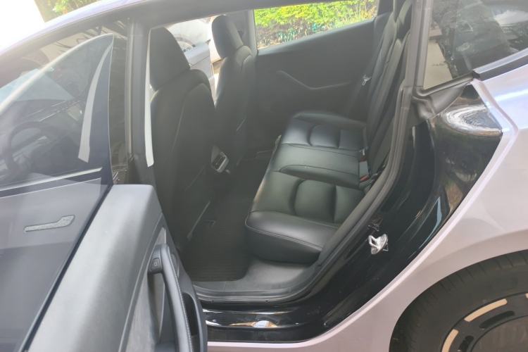 Used Tesla Model 3 2021 Standard Range Rear-Wheel Drive Upgraded Version 3D6 Left Rear Seat