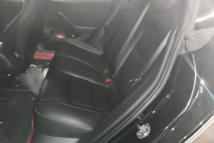 Used Tesla Model 3 2021 Standard Range Rear-Wheel Drive Upgraded Version 3D6 Left Rear Seat