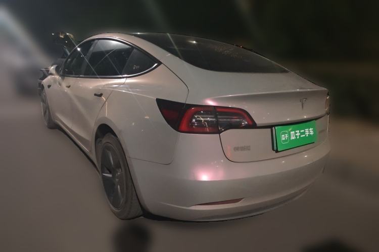 Used Tesla Model 3 2021 Standard Range Rear-Wheel Drive Upgraded Version 3D6 Rear Left 45 Deg