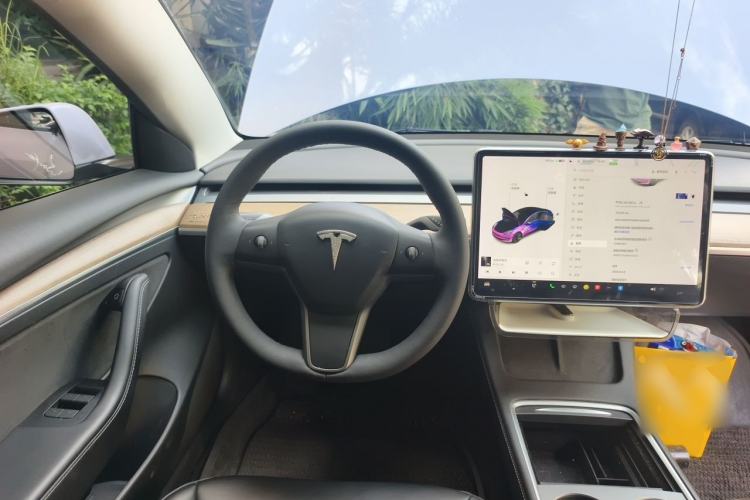 Used Tesla Model 3 2021 Standard Range Rear-Wheel Drive Upgraded Version 3D6 Steering Wheel