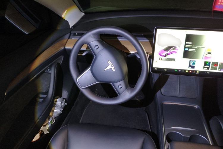 Used Tesla Model 3 2021 Revised Version Standard Range Rear-Wheel Drive Upgraded Edition 3D1 Steering Wheel