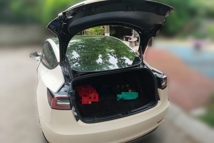 Used Tesla Model 3 2021 Revised Version Standard Range Rear-Wheel Drive Upgraded Edition 3D1 Trunk