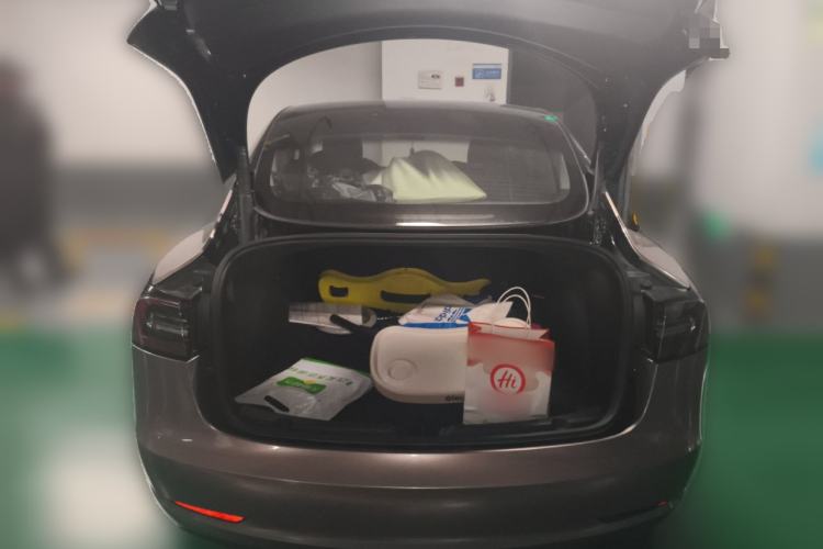 Used Tesla Model 3 2021 Standard Range Rear-Wheel Drive Upgraded Version 3D6 Trunk