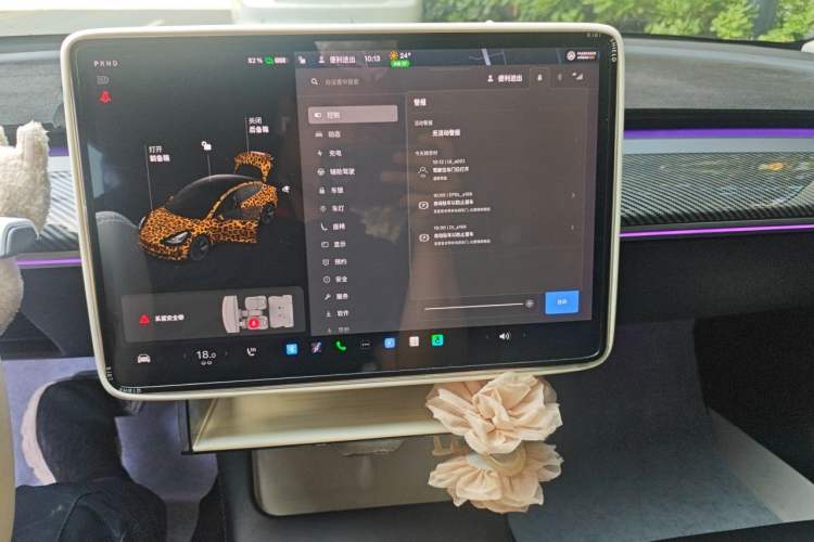 Used Tesla Model 3 2021 Standard Range Rear-Wheel Drive Upgraded Version 3D6 Audio And AC Panel