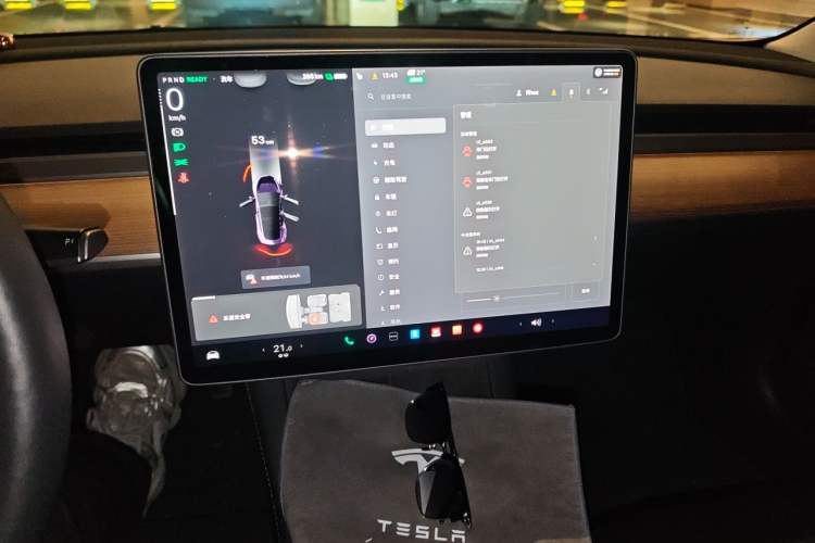 Used Tesla Model 3 2021 Standard Range Rear-Wheel Drive Upgraded Version 3D6 Audio And AC Panel