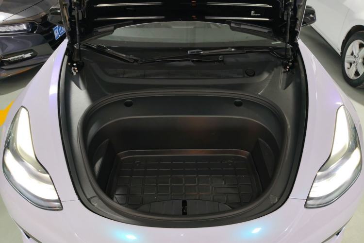Used Tesla Model 3 2021 Standard Range Rear-Wheel Drive Upgraded Version 3D6 Engine Bay