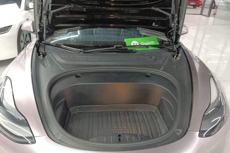 Used Tesla Model 3 2021 Standard Range Rear-Wheel Drive Upgraded Version 3D6 Engine Bay